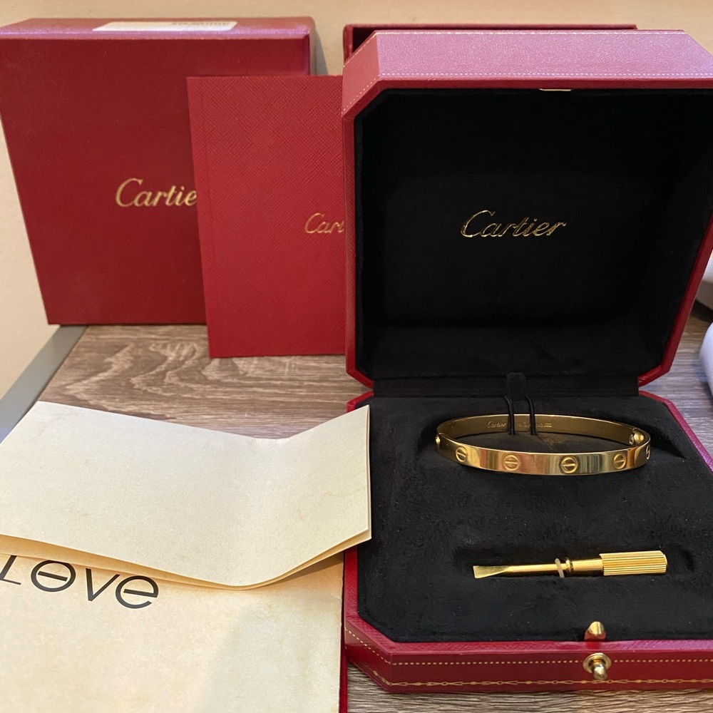 Cartier Gold Love Bracelet - Classic Yellow Gold